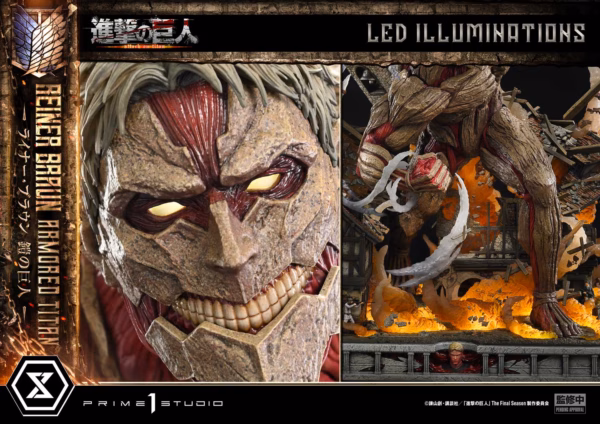 Attack On Titan Prime 1 Studio Reiner Braun Licensed Resin Statue 5