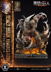 Attack On Titan Prime 1 Studio Reiner Braun Licensed Resin Statue