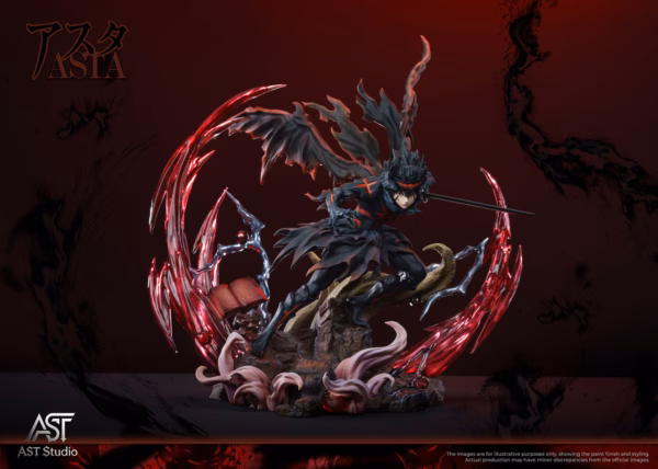 Black Clover AST Studio Asta Resin Statue 1