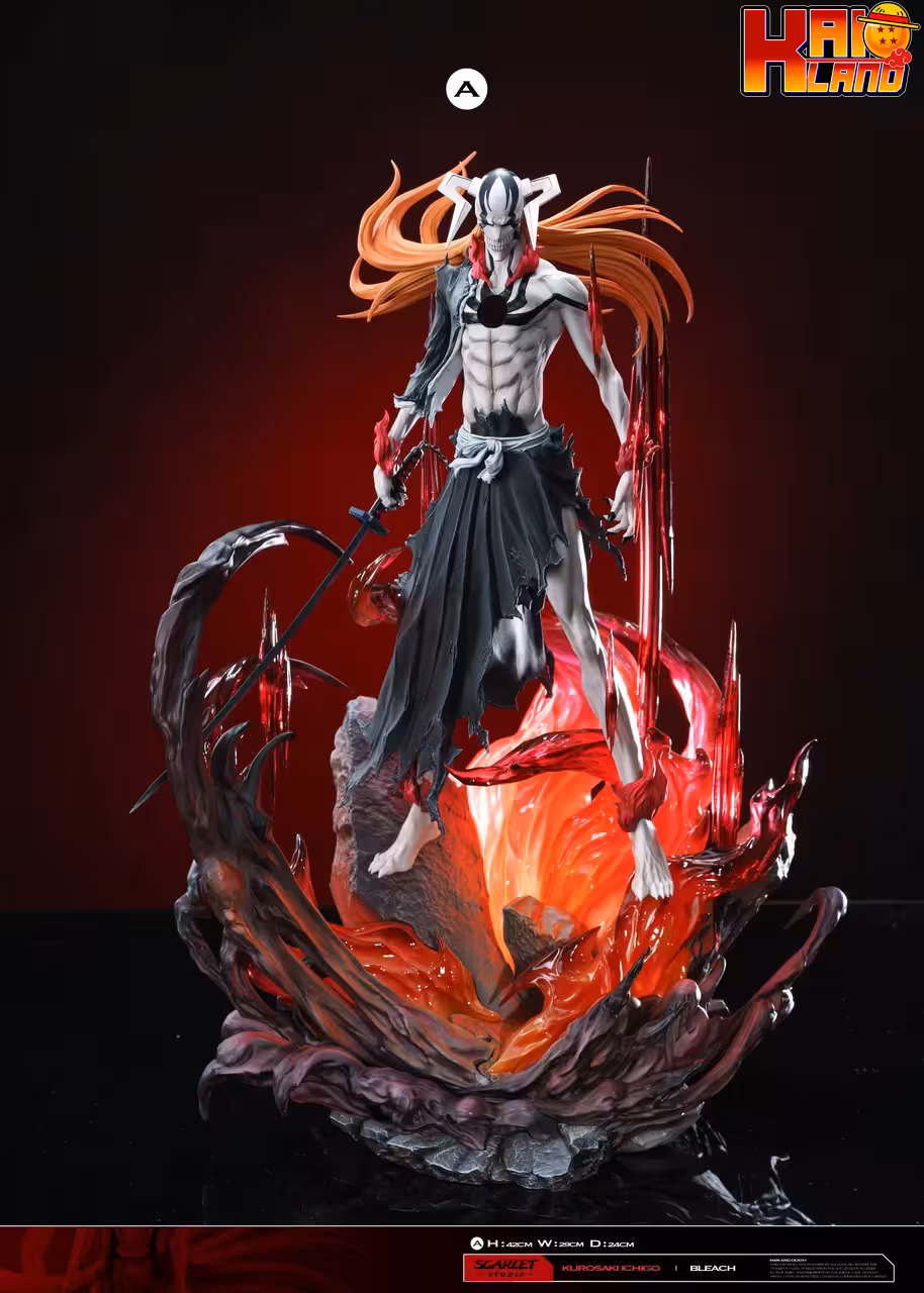Bleach Scarlet Studio Ichigo Kurosaki Resin Statue