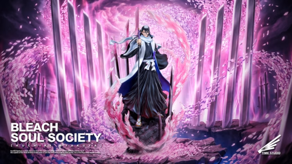Bleach Time Studio Kuchiki Byakuya Resin Statue 1