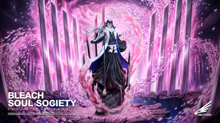 Bleach Time Studio Kuchiki Byakuya Resin Statue