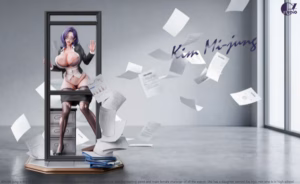 Brave New World GZ Studio Mi Jung Kim Resin Statue