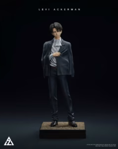Attack On Titan AZ Studio Black Suit Levi Ackerman Resin Statue