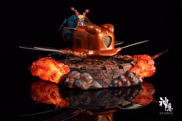 Castle in the Sky ShenYin Studio Castle in the Sky Flaptter Resin Statue 2