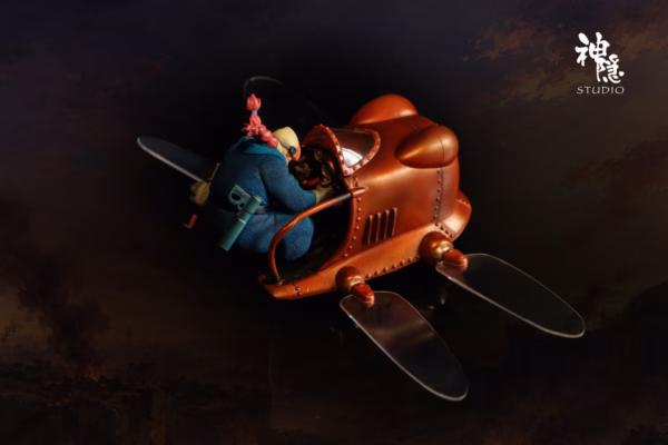 Castle in the Sky ShenYin Studio Castle in the Sky Flaptter Resin Statue 4
