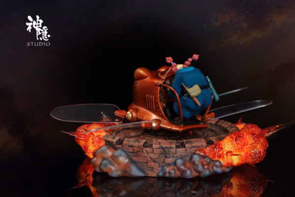 Castle in the Sky ShenYin Studio Castle in the Sky Flaptter Resin Statue 5