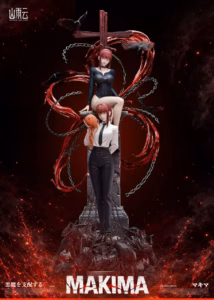 Chainsaw Man Mountain Rain Cloud Studio Makima Resin Statue