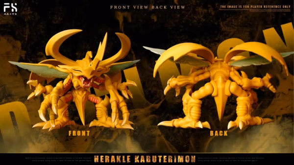 Digimon Feng Hen Studio HerculesKabuterimon Resin Statue 1