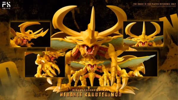 Digimon Feng Hen Studio HerculesKabuterimon Resin Statue 2