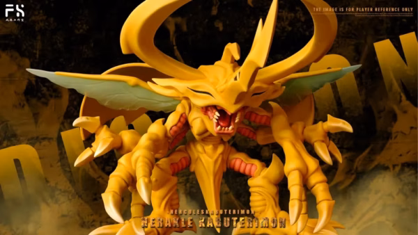 Digimon Feng Hen Studio HerculesKabuterimon Resin Statue 4