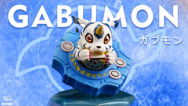 Digimon VG Studio Cute Series Digivice Gabumon Resin Statue 1