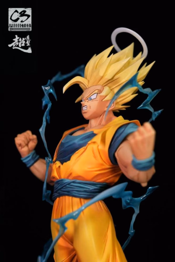 Dragon Ball C3 Studio Super Saiyan 2 Son Goku SSJ2 Resin Statue 2