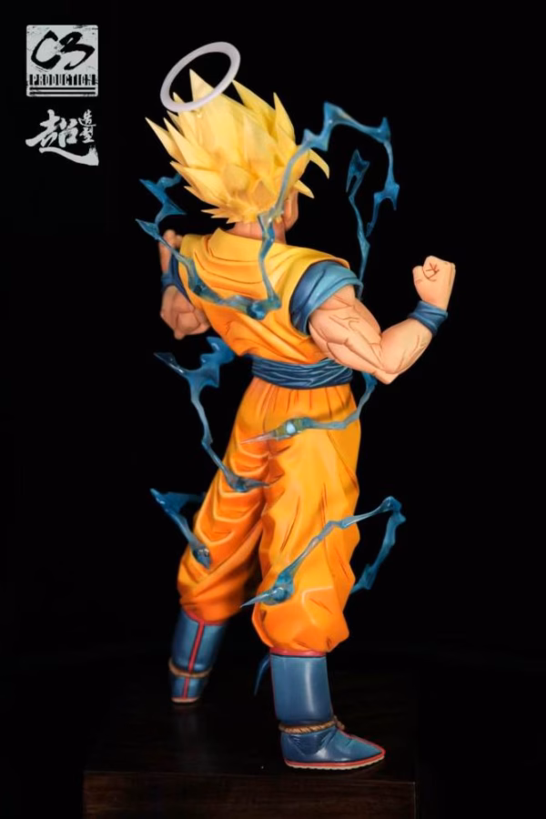 Dragon Ball C3 Studio Super Saiyan 2 Son Goku SSJ2 Resin Statue 3