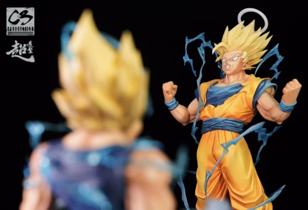 Dragon Ball C3 Studio Super Saiyan 2 Son Goku SSJ2 Resin Statue 4