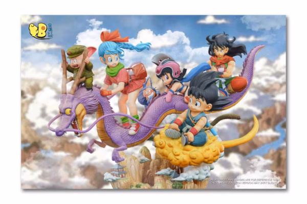 Dragon Ball DB Studio Dragon and His Little Companions Resin Statue 2