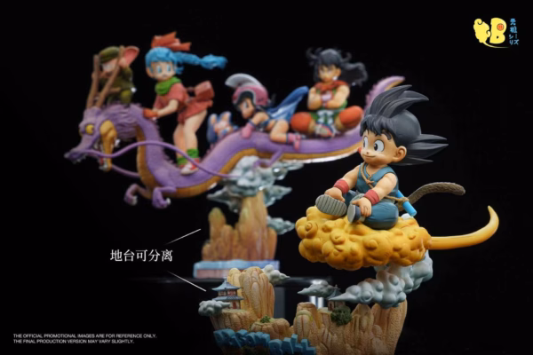 Dragon Ball DB Studio Dragon and His Little Companions Resin Statue 3