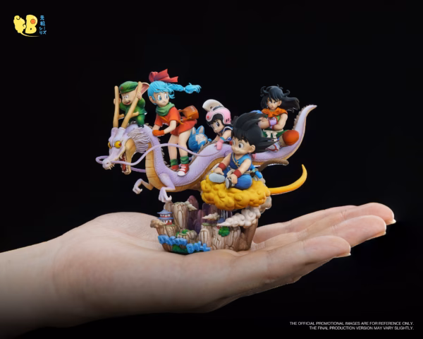 Dragon Ball DB Studio Dragon and His Little Companions Resin Statue 6