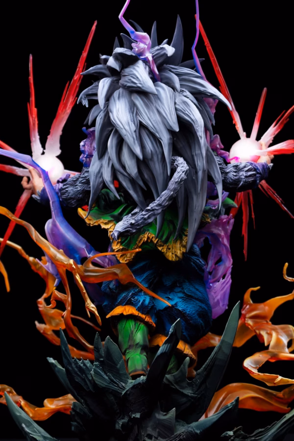 Dragon Ball Iron Curtain Studio SS4 x SS5 Goku Resin Statue 3