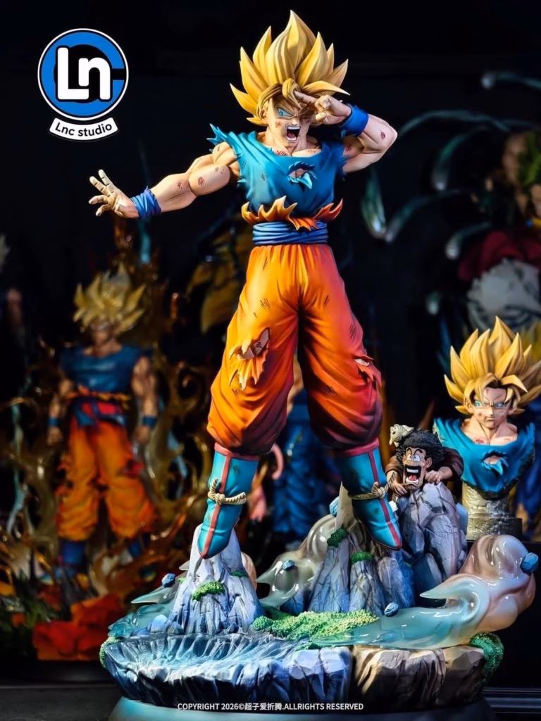 Dragon Ball Lnc Studio Goku Genkidama Resin Statue