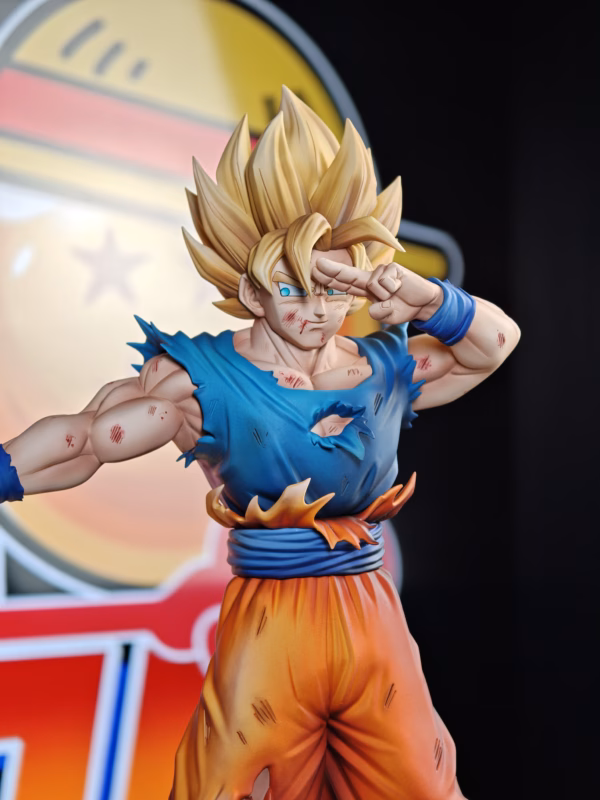 Dragon Ball Lnc Studio Goku Genkidama Resin Statue 2 1
