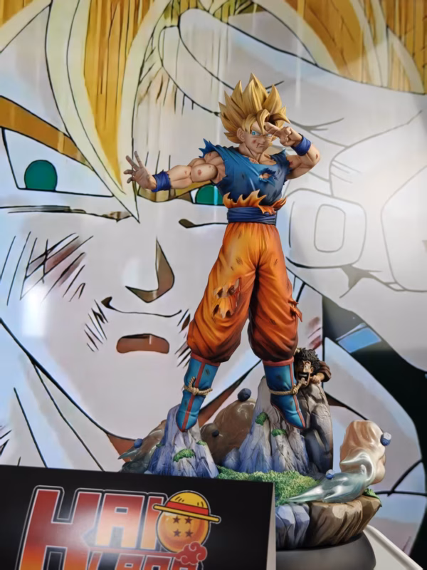 Dragon Ball Lnc Studio Goku Genkidama Resin Statue 5 1