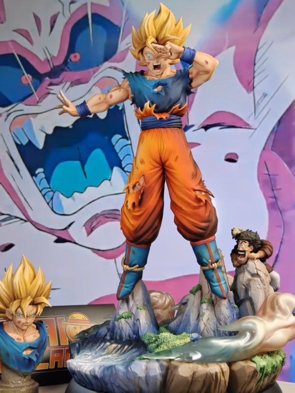 Dragon Ball Lnc Studio Goku Genkidama Resin Statue 7