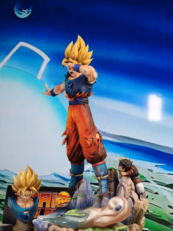 Dragon Ball Lnc Studio Goku Genkidama Resin Statue 8