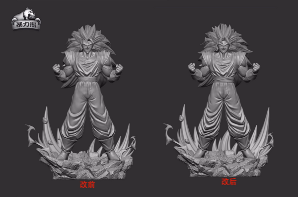 Dragon Ball Violent Bear Studio Vegetto Resin Statue 5