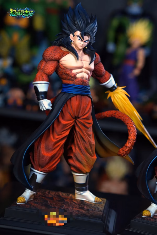Dragon Ball XG Studio Vegetto SSJ4 Resin Statue 3