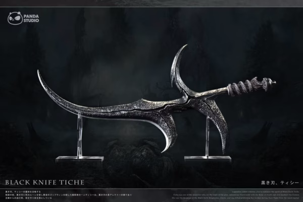 Elden Ring Panda Studio Black Knife Resin Statue 1