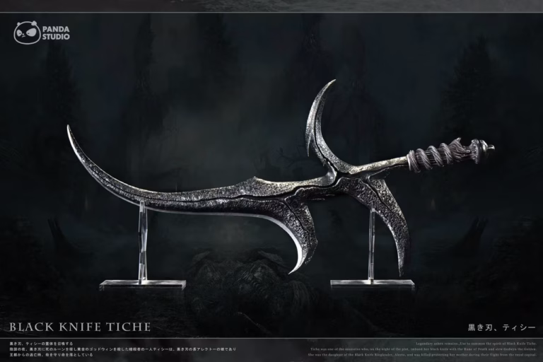 Elden Ring Panda Studio Black Knife Resin Statue