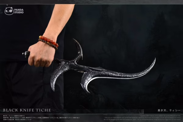 Elden Ring Panda Studio Black Knife Resin Statue 2