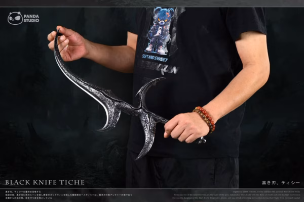 Elden Ring Panda Studio Black Knife Resin Statue 3