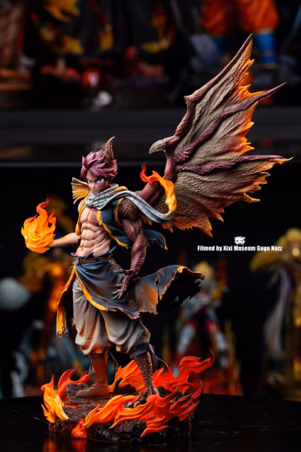 Fairy Tail GUGU Studio Natsu Dragneel Resin Statue 1