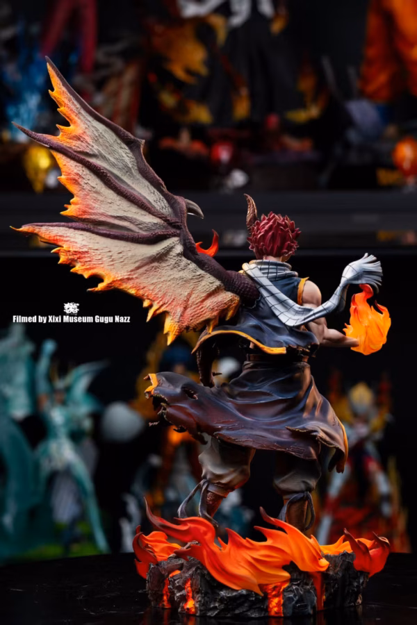 Fairy Tail GUGU Studio Natsu Dragneel Resin Statue 3