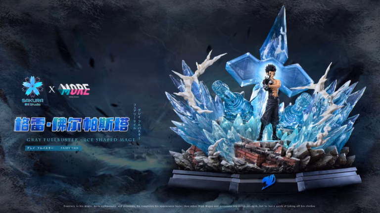 Fairy Tail Sakura Studio × More Studio Gray Fullbuster Resin Statue