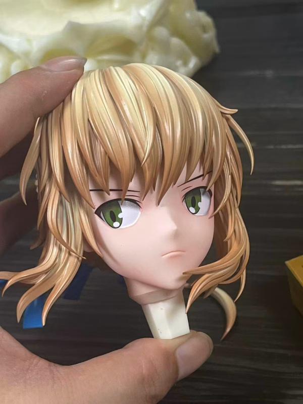 Fate Stay Night Shadow Studio Saber Altria Pendargon Resin Statue 4