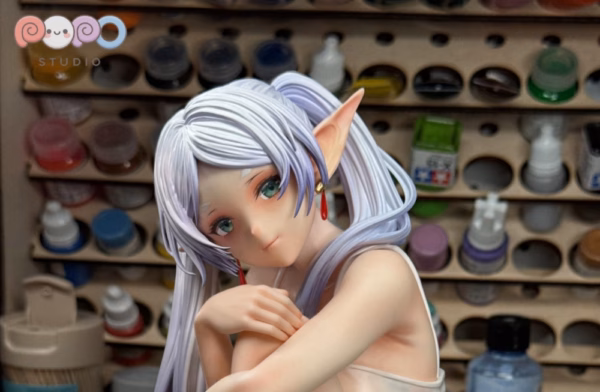 Frieren Beyond Journeys End POPO Studio Frieren Pajama Resin Statue 2