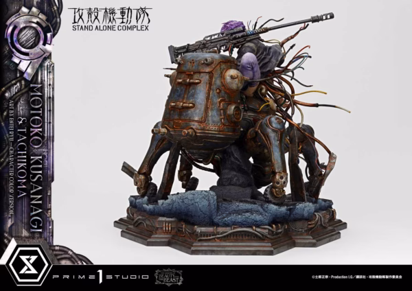 Ghost in The Shell Prime 1 Studio Motoko Kusanagi x Tachikoma Licensed Resin Statue 4