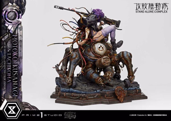 Ghost in The Shell Prime 1 Studio Motoko Kusanagi x Tachikoma Licensed Resin Statue 5