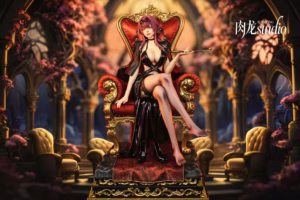 Honkai Star Rail Oulong Studio Kafka Banquet Resin Statue