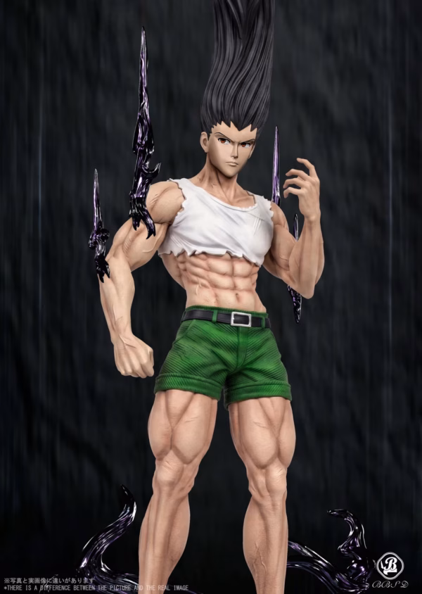 Hunter x Hunter BBSD Studio Dark Gon Frecss Resin Statue 4