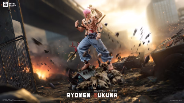 Jujutsu Kaisen Belief Studio Ryomen Sukuna Resin Statue 1