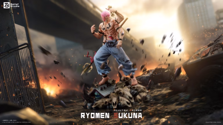 Jujutsu Kaisen Belief Studio Ryomen Sukuna V2 Resin Statue