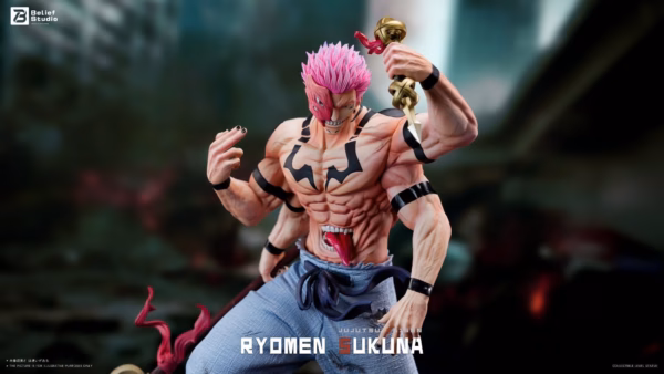 Jujutsu Kaisen Belief Studio Ryomen Sukuna Resin Statue 2