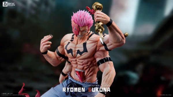 Jujutsu Kaisen Belief Studio Ryomen Sukuna Resin Statue 5