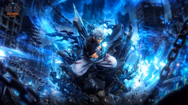 Jujutsu Kaisen Octopos Studio Gojo Satoru Resin Statue 2