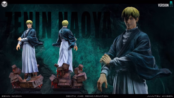 Jujutsu Kaisen ZanyJoke Studio Zenin Naoya Resin Statue 3
