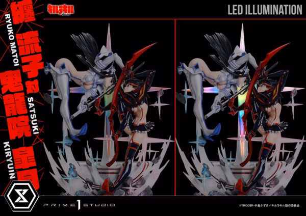 KILL la KILL Prime 1 Studio Ryuko Matoi vs Satsuki Kiryuin Licensed Resin Statue 2